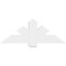Ekena Millwork Kennewick Architectural Grade PVC Gable Bracket, 48"W x 18"H x 4"D x 6"F, 9/12 Pitch GBP048X18X0406KEN00 - alternate 4